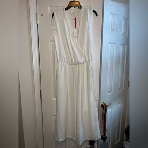 Julie Brown White Jumpsuit